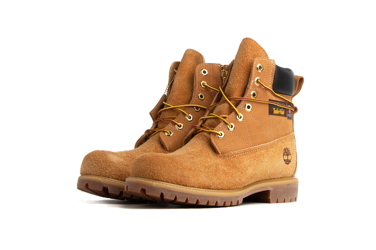 timberland with zipper