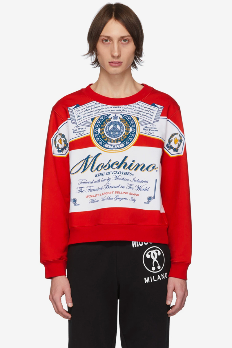 moschino hoodie price