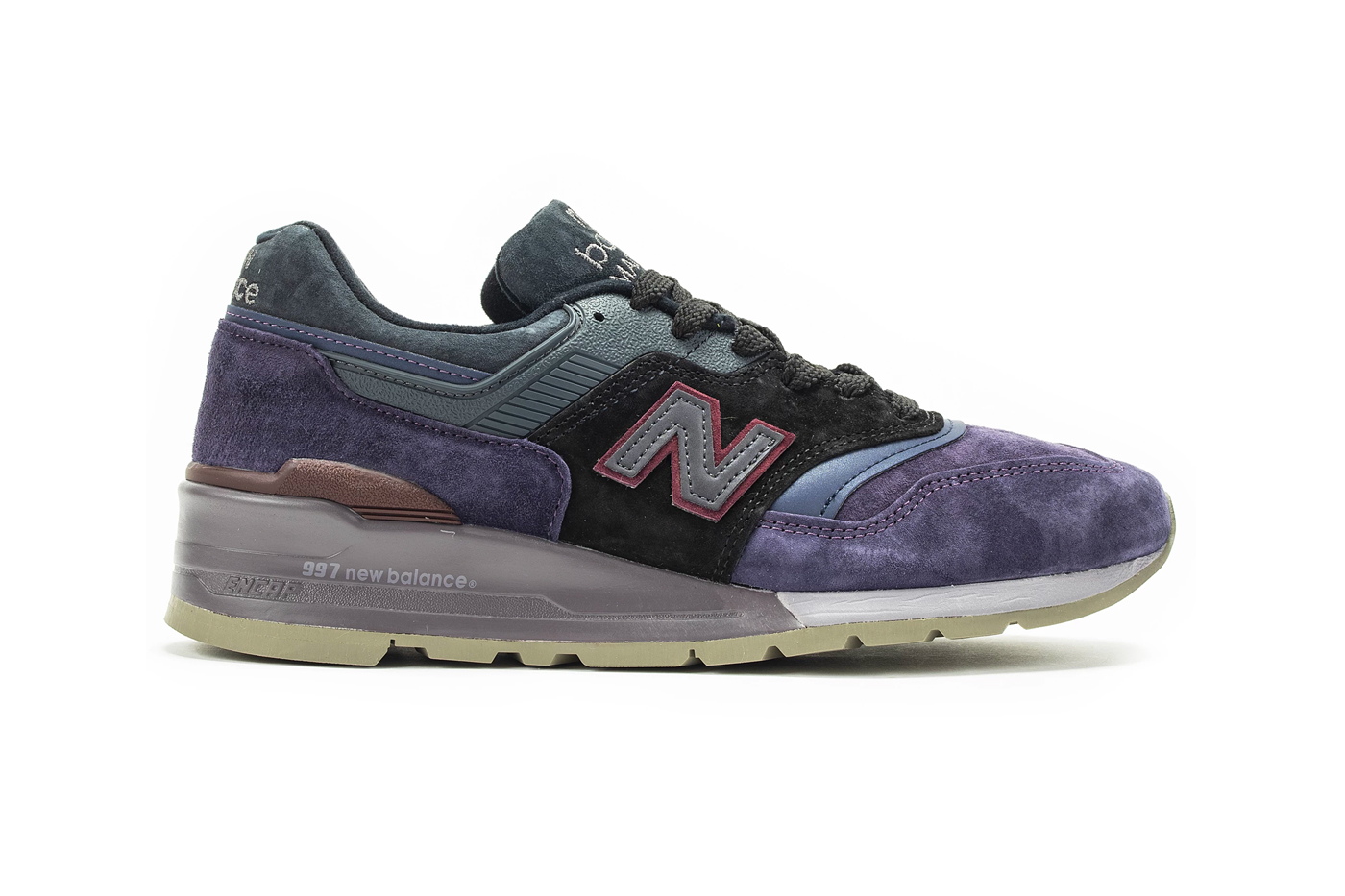 New Balance M997NAK Royal Purple Black sneakers shoes footwear silhouettes XLD trainers runners lifestyle kicks streetwear made in usa encap midsole EVA Fearlessly Independent Since 1906