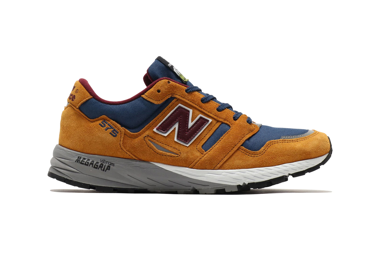 New Balance MTL575TB MTL575OP Tan Blue Blue Orange megagrip vibram sole outdoor made in england sneakers footwear shoes trainers runners outdoor 575 trail 