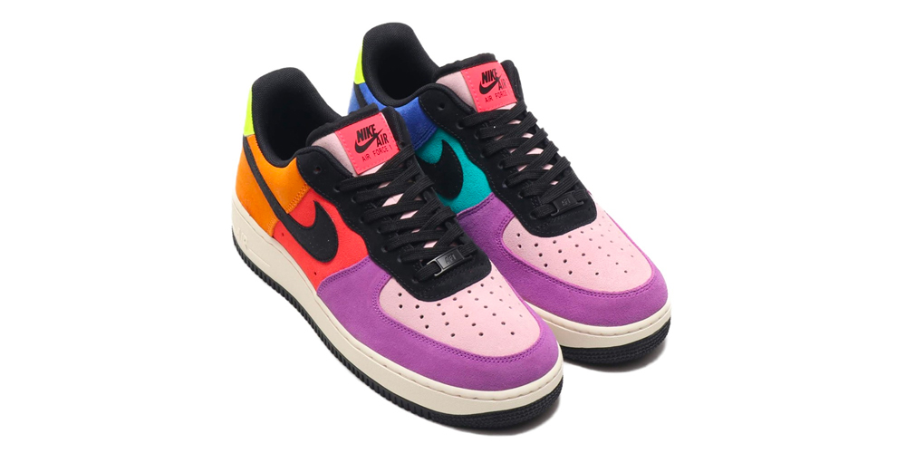 colorful air force ones