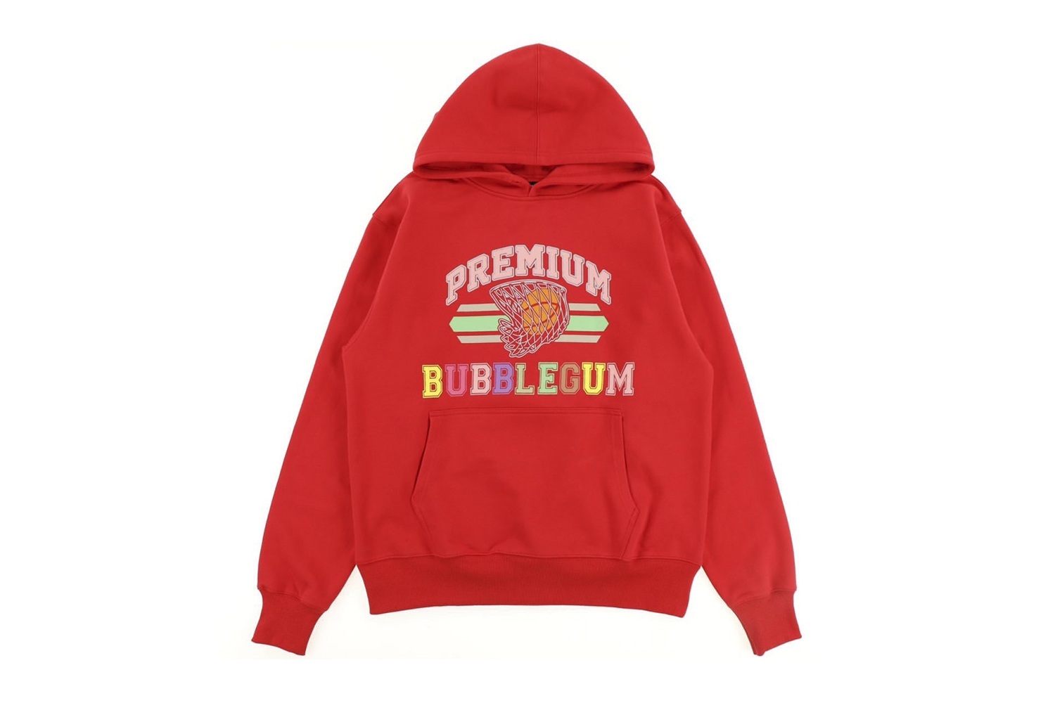 Premium BUBBLEGUM Hoodie Release Kanye West Black Red Nubian Shibuya Parco Buy Info Basketball