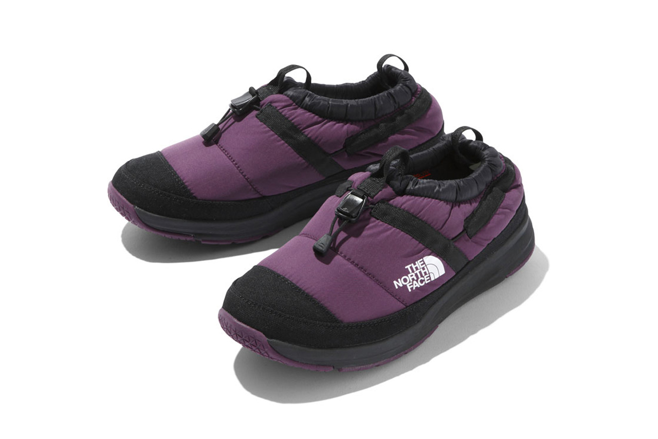 north face slip ons