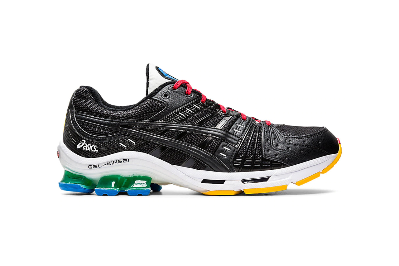 asics gel kinsei og multicolor 1021A281 001 black blue yellow red green white release date info photos price