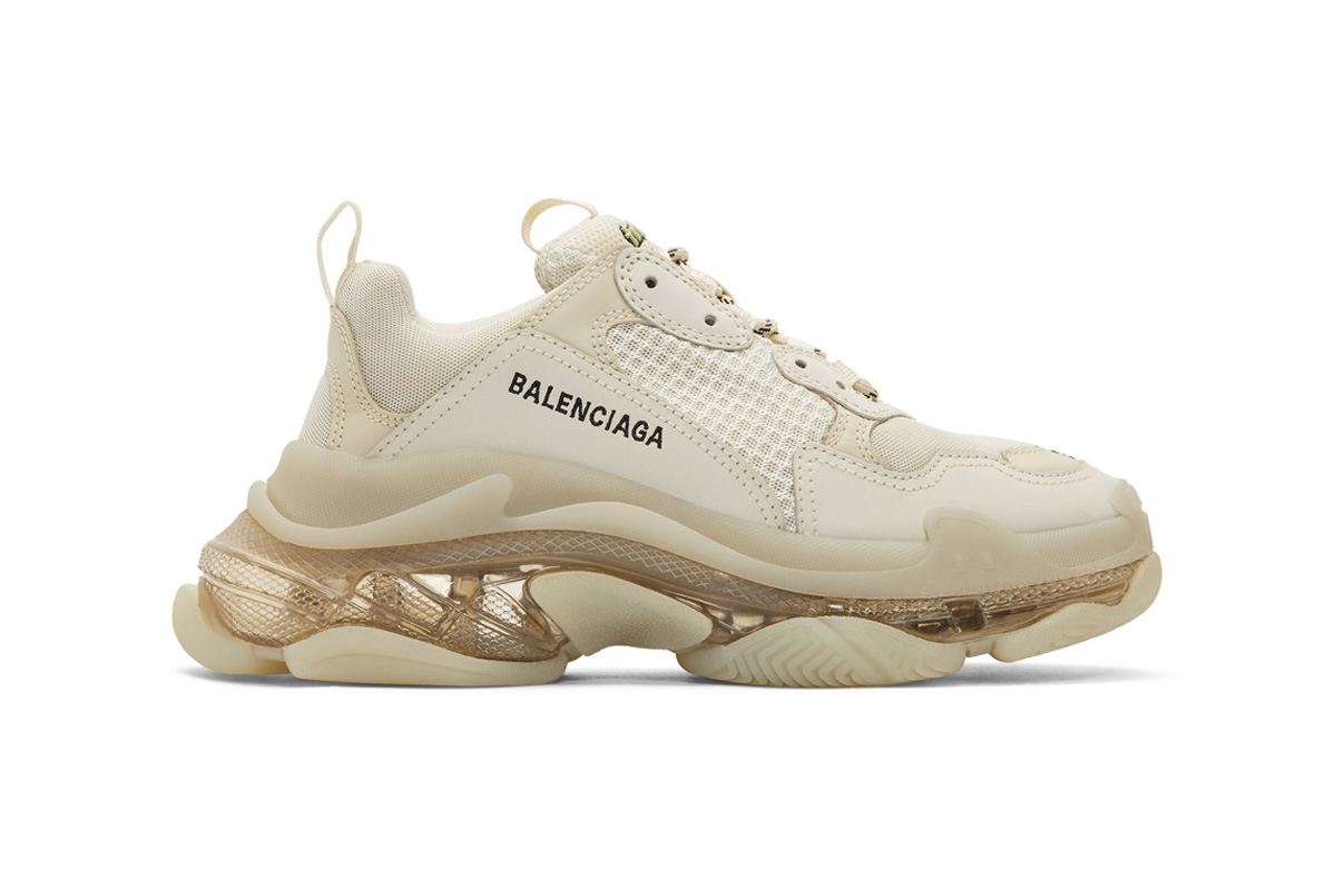 Balenciaga Triple S 19SS Red Clear Sole Sneakers in Lagos