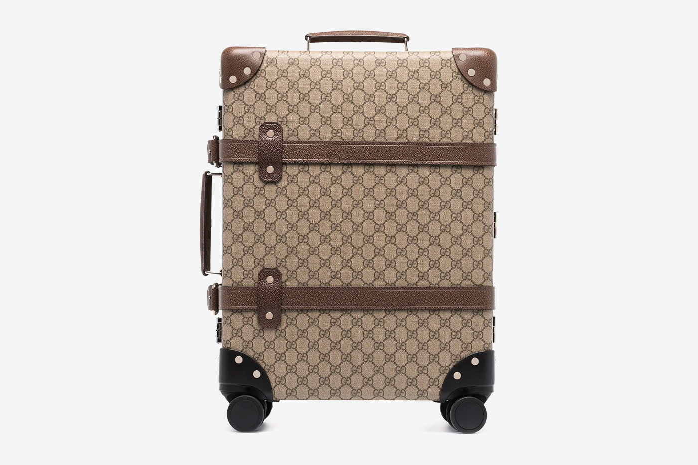 Gucci Globetrotter Cotton Leather Suitcase Price | Drops | Hypebeast