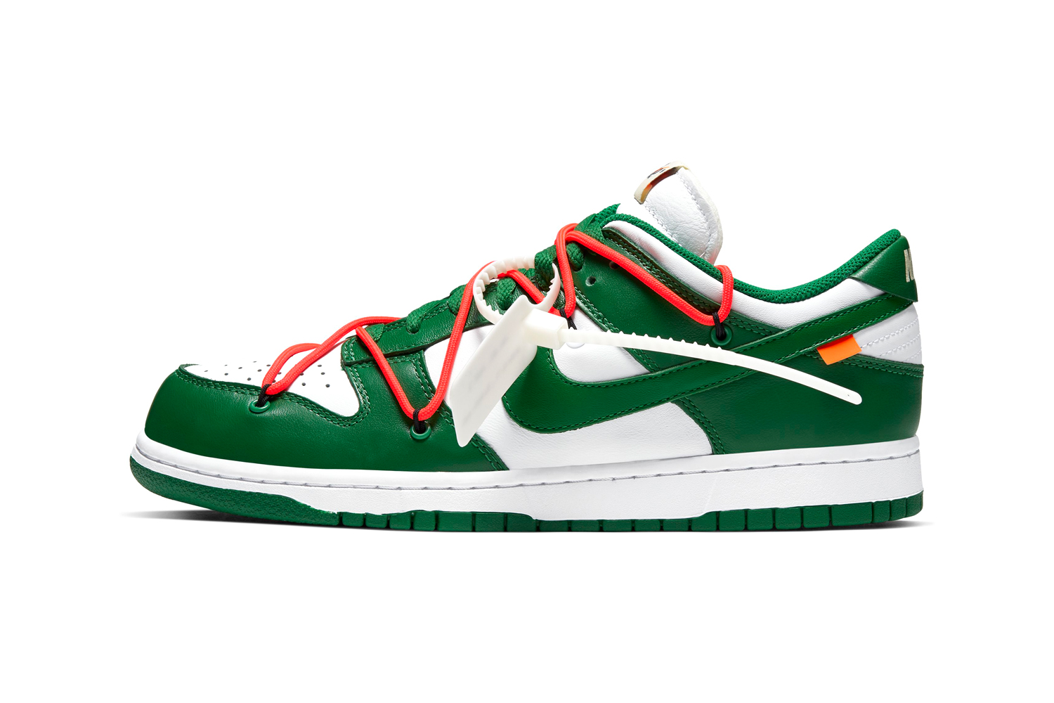 Nathaniel Ward ser godt ud hektar Off-White™ x Nike Dunk Low "Pine Green" Release | Drops | Hypebeast