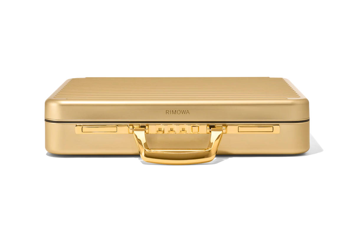 RIMOWA Gold Attaché Briefcase Release 