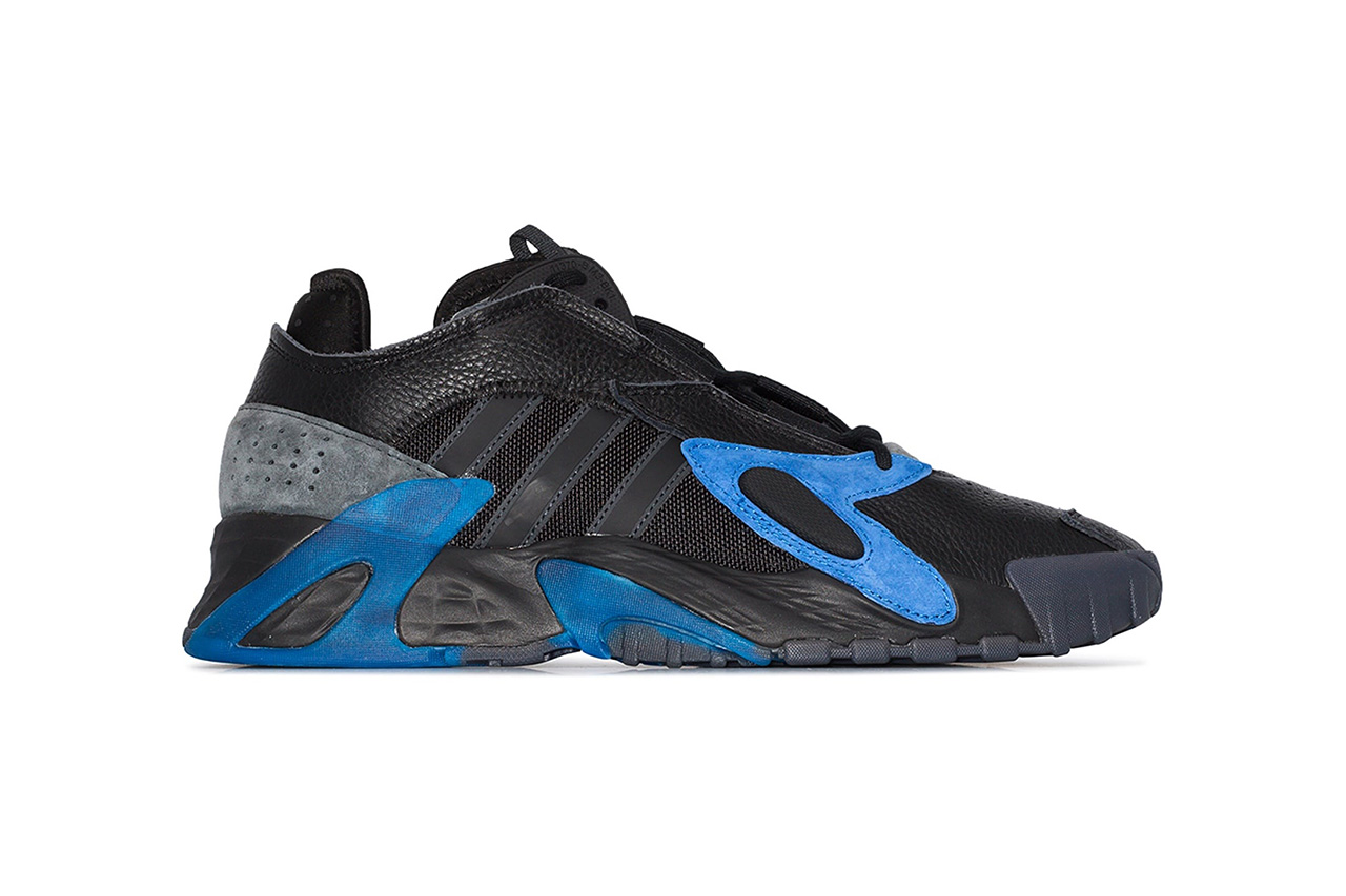 adidas Originals Streetball "Core Black/Blue/Carbon" Release Information Cop Online Browns Retro Hoops Basketball Style '90s B-Ball Lightstrike midsole EE5924