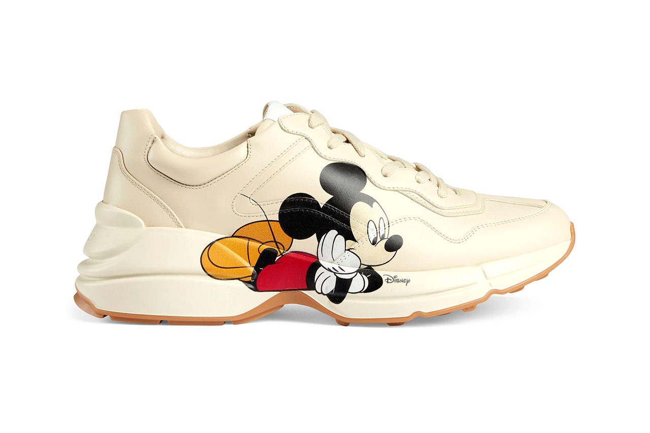 Disney \u0026 Gucci's Mickey Mouse Sneakers 