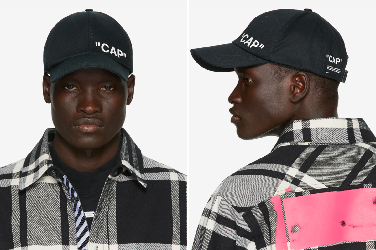 Off-White™ SSENSE Exclusive Quote Baseball Cap | Hypebeast
