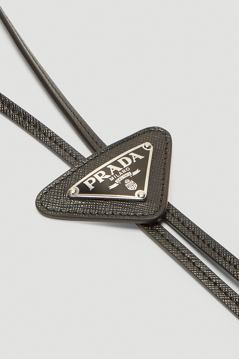 Prada logo-plaque Tie Clip - Farfetch