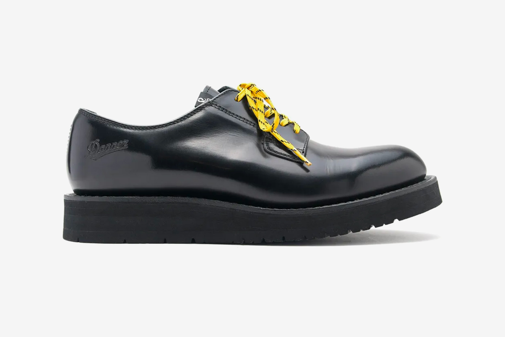 SOPHNET. x Danner Black Leather Postman Shoes | Drops | Hypebeast