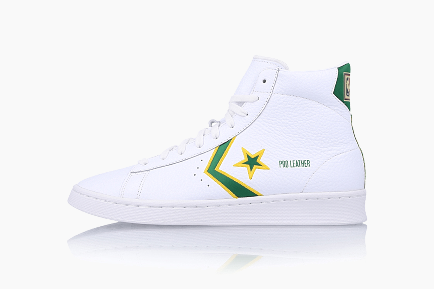 Debuts the Pro Leather Mid "Celtics" Hypebeast