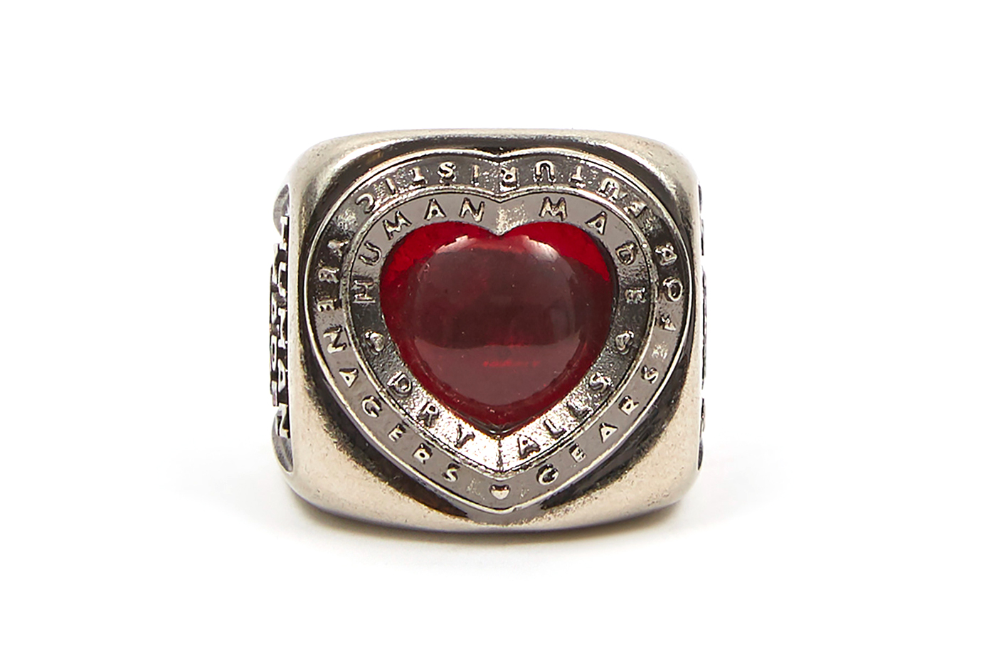 Human Made HEART RING RED ハートリング 赤
