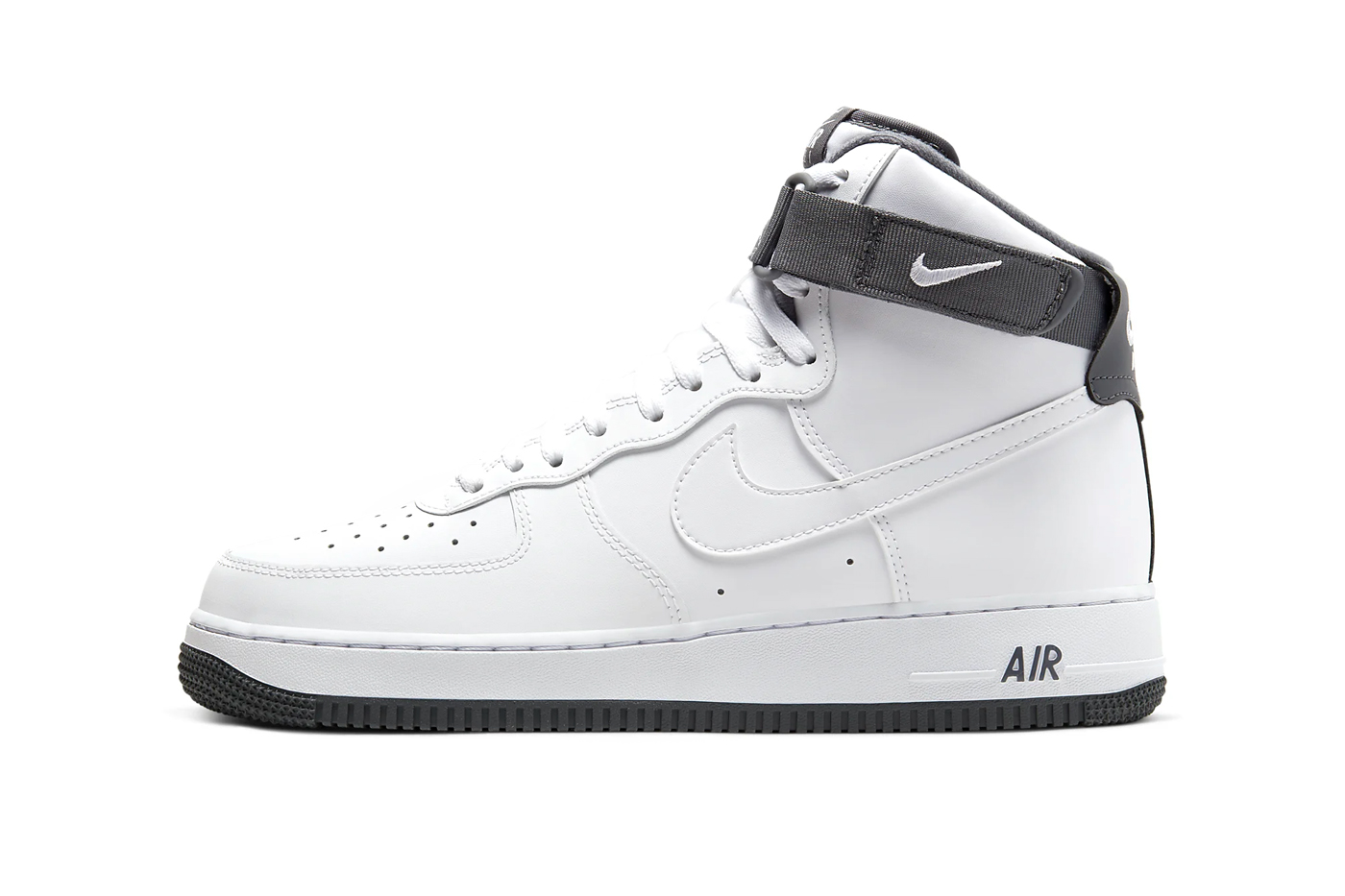 Nike Air Force 1 High '07 White/Dark Gray 2020, Drops