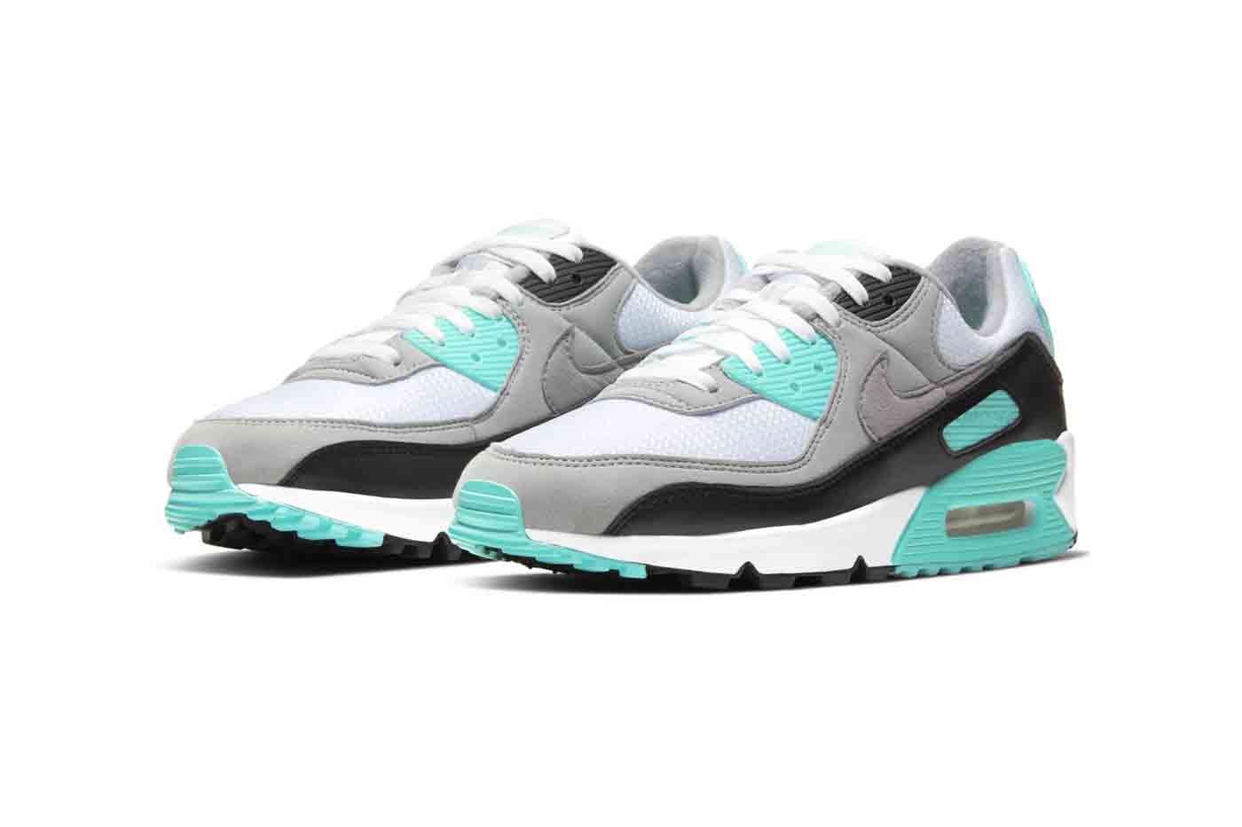turquoise nike air shoes