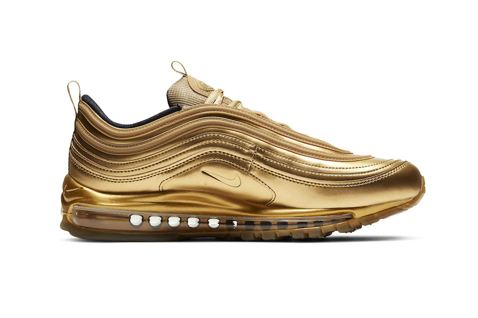 Olympic Lifestyle Gold Shoes: Nike Limited Edition Metal