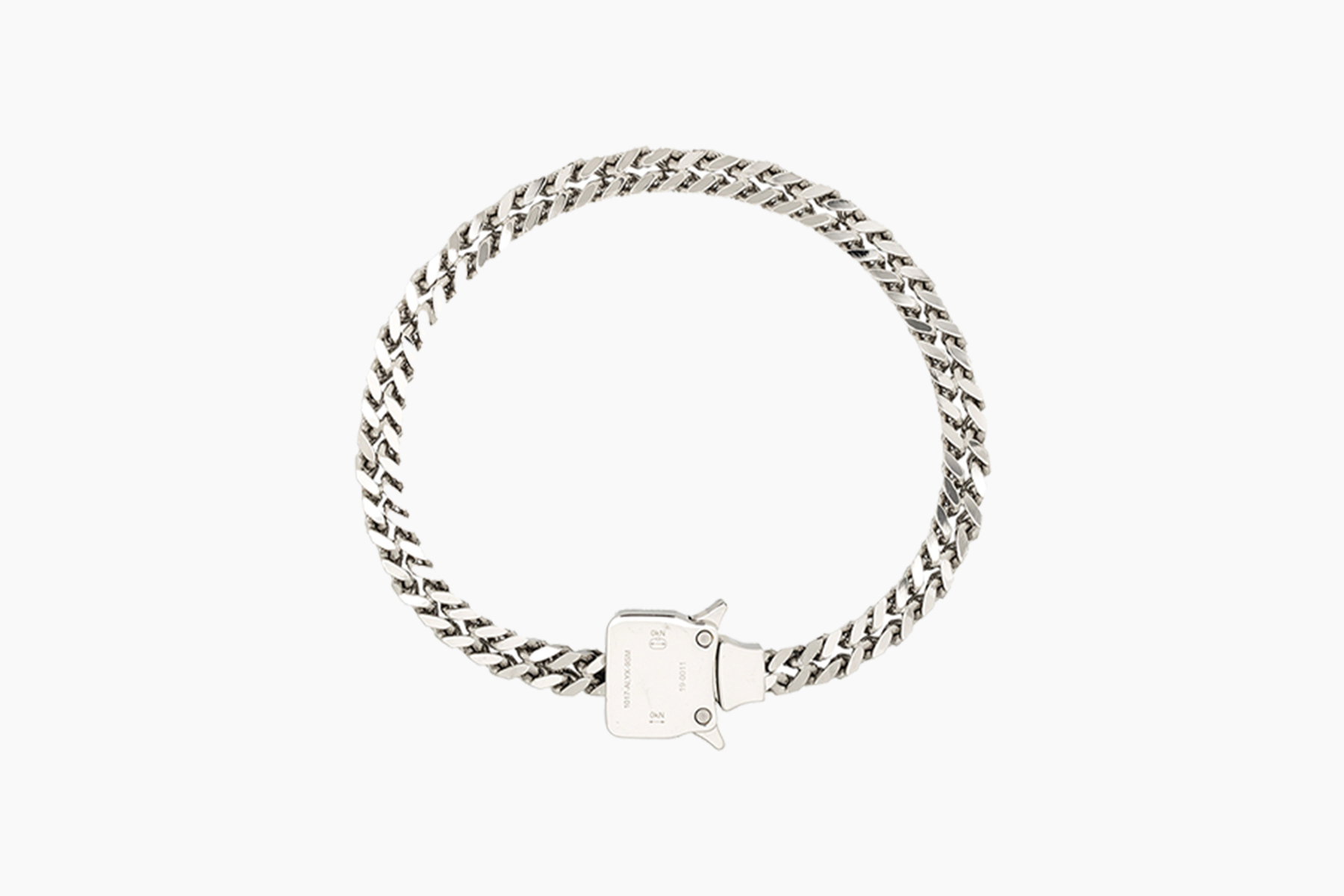 1017 ALYX 9SM Drops Silver Tone Cubix Chain Necklace | Hypebeast