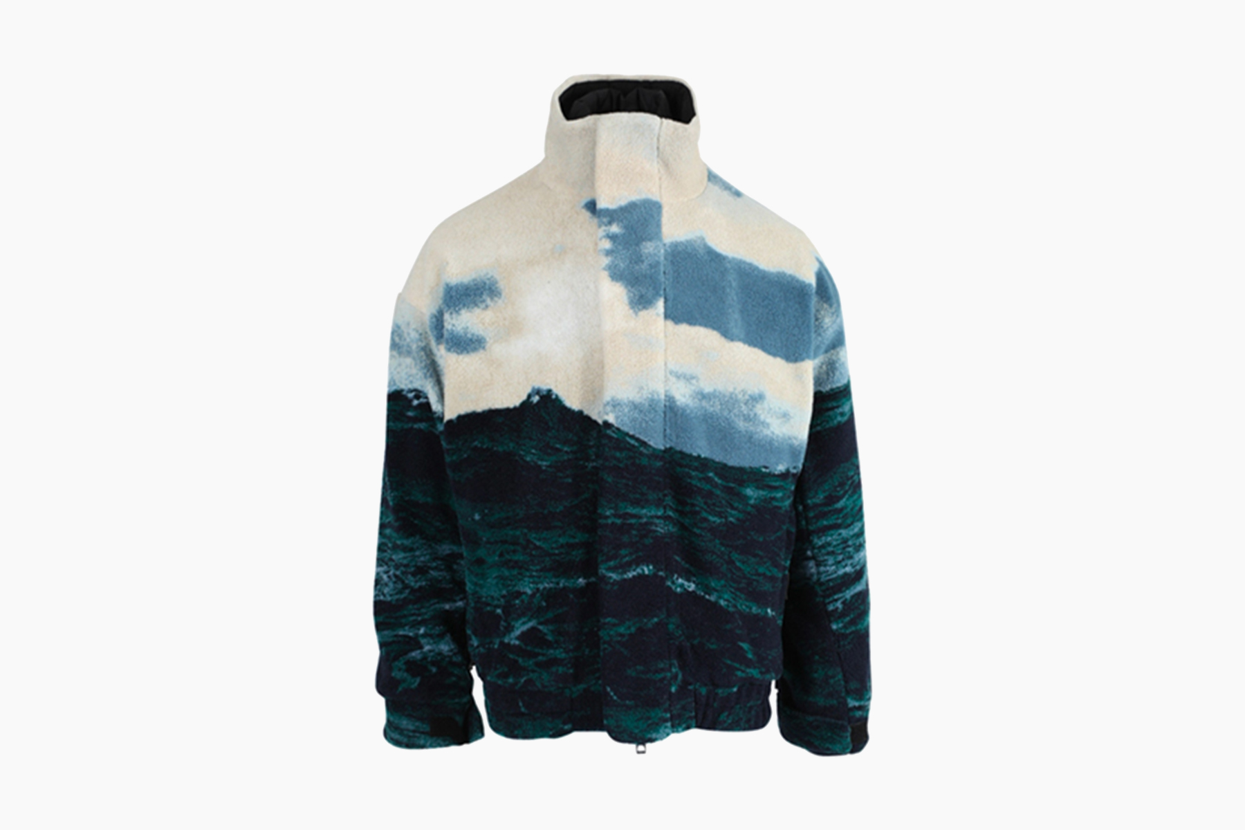 Burberry Sea Landscape Fleece Jacket Release | Hypebeast
