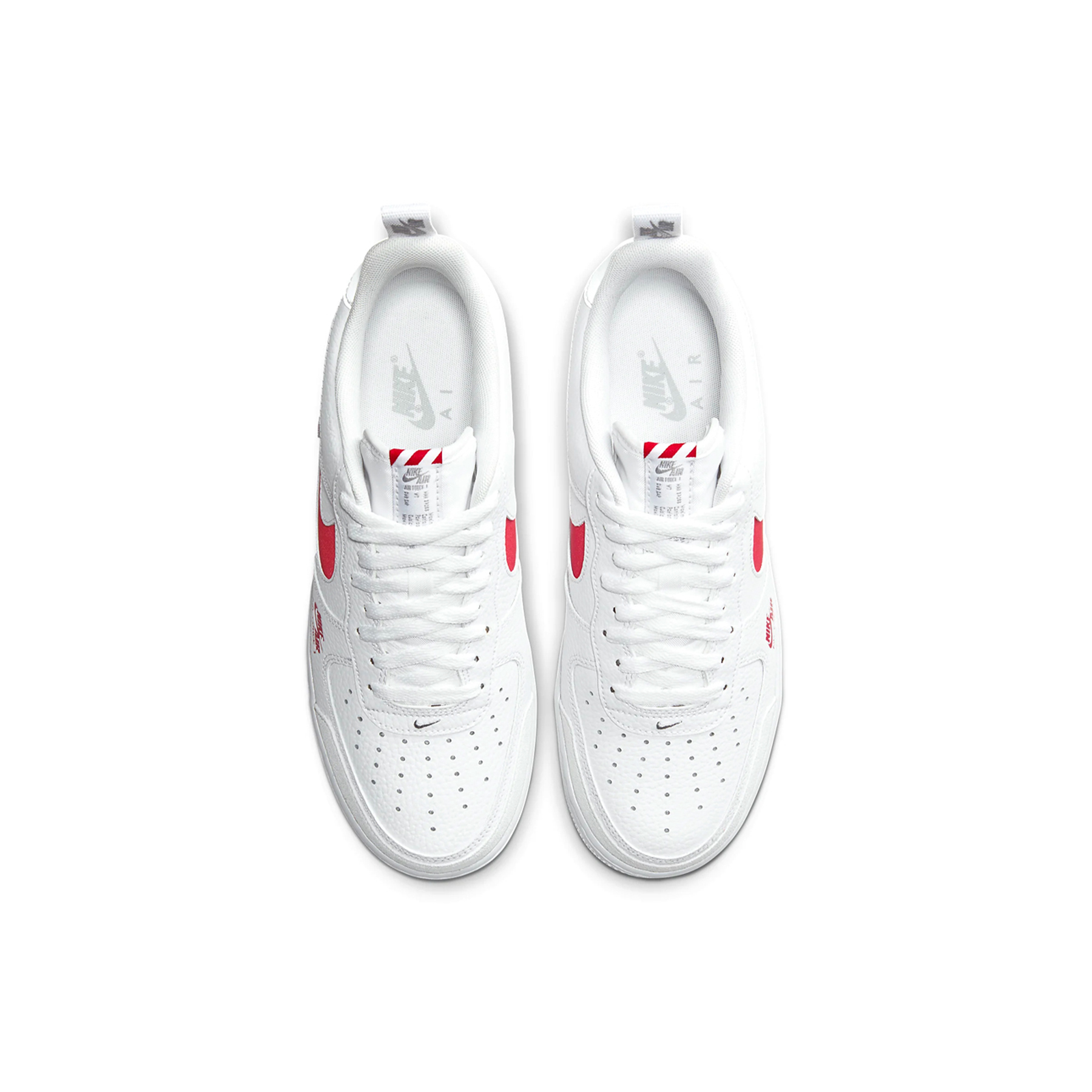 nike air force 1 lv8 utility white red