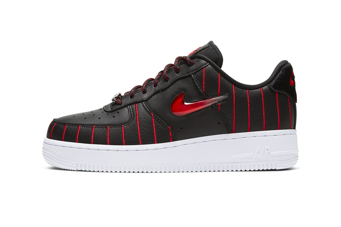 air force 1 black university red