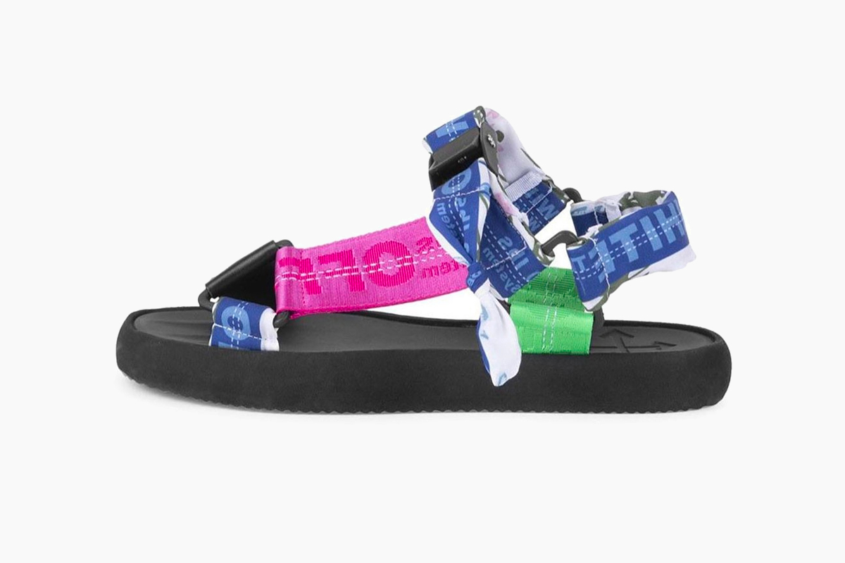 Off-White™ Industrial Belt Sandal First Look | Hypebeast