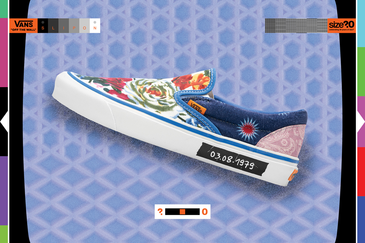 size vans slip on talking heads new wave paisley flowers prints release date info photos price