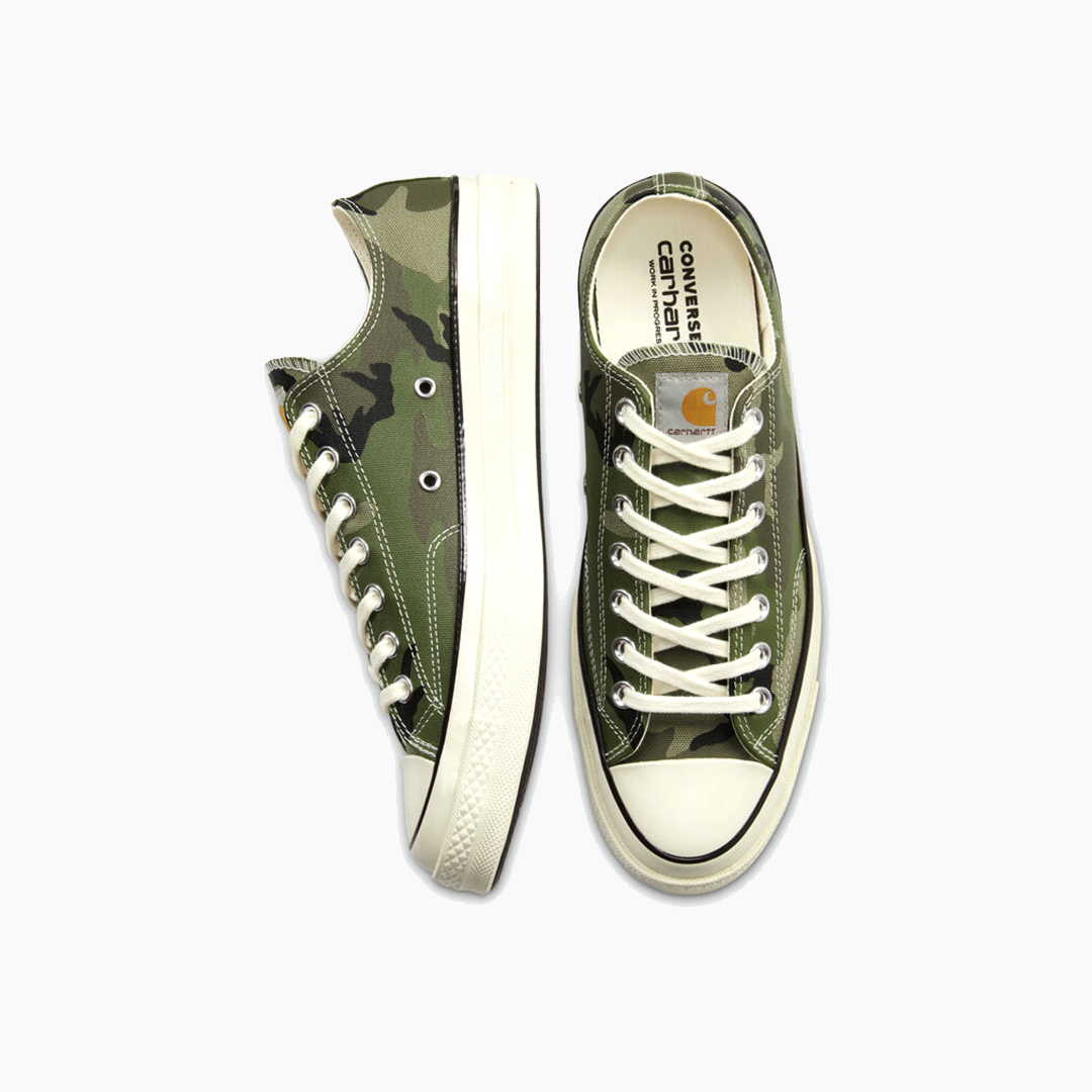 Converse Womens Camo Green CTAS Lift Ripple Hi Lace Up Sneaker Shoes Size  US 9 | eBay