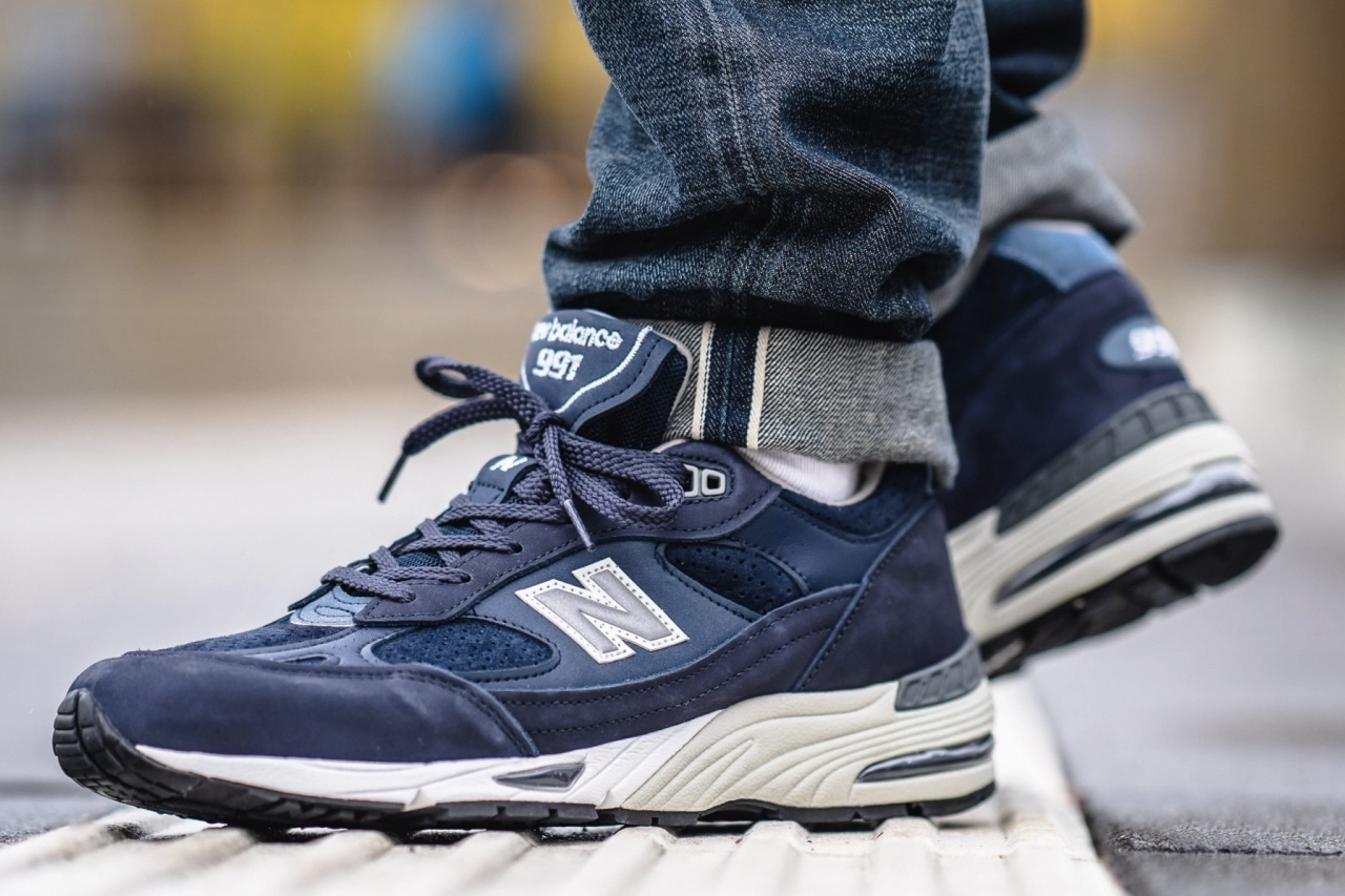 New Balance 991 Made in England "Bluesman" Release | HYPEBEAST