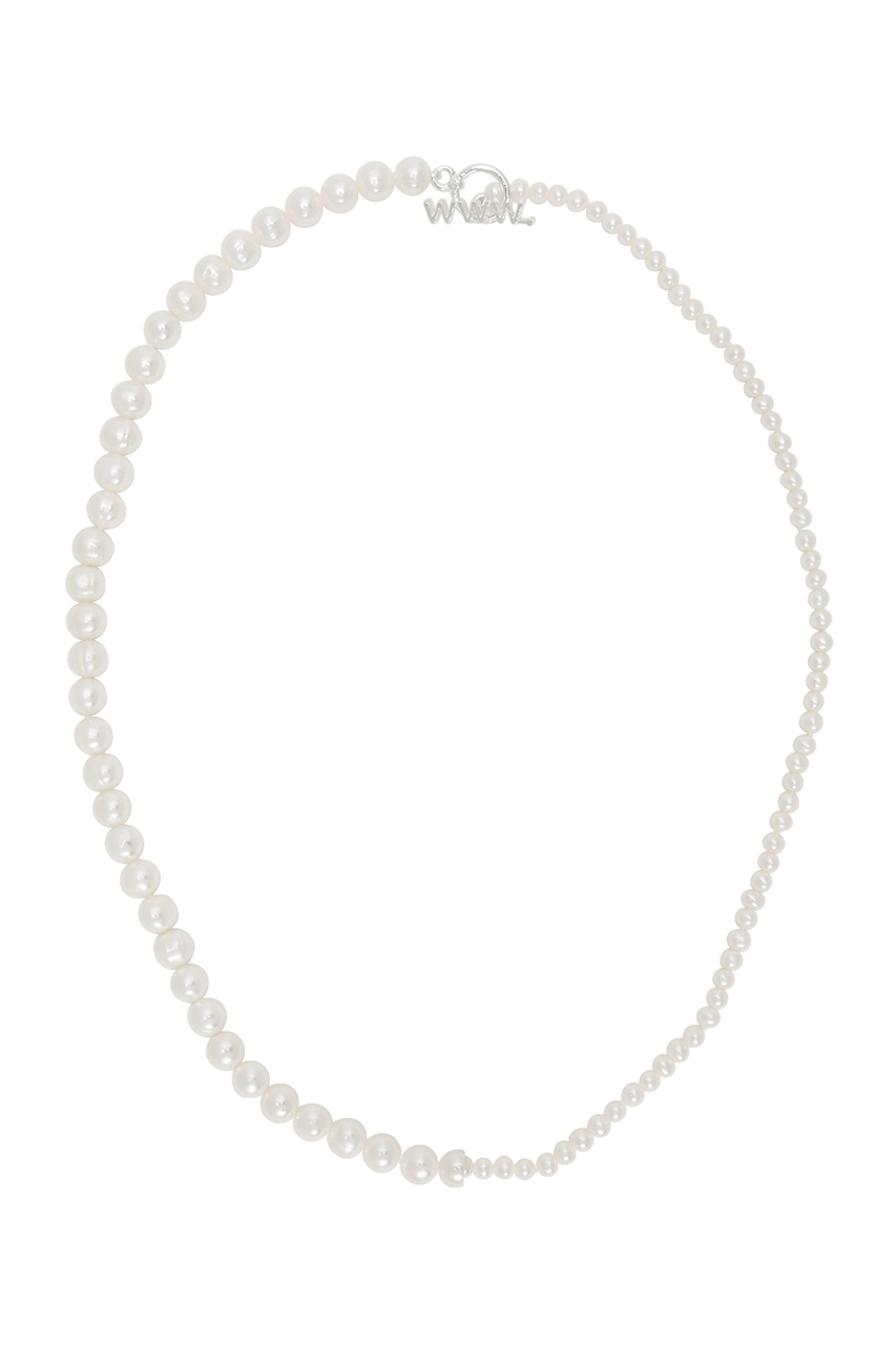 WWW.WILLSHOTT Split Pearl Necklace | Hypebeast