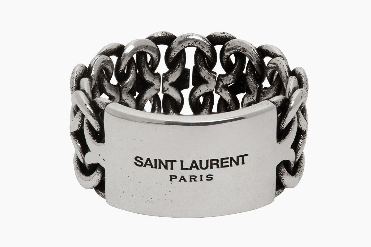 Saint Laurent Plaguette Ring