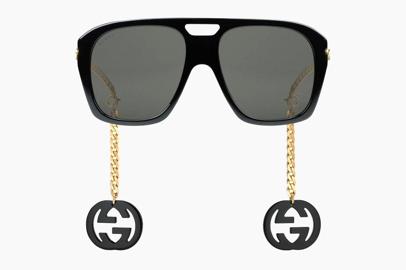 Gucci Square Sunglasses With Charms