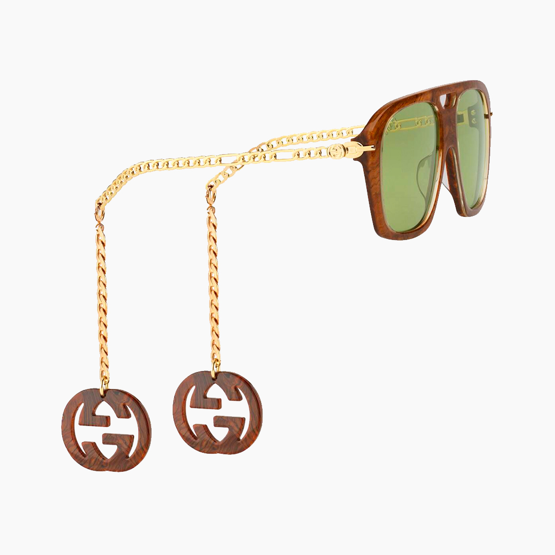 Mengotti Couture® Official Site  Gucci Exclusive Square Sunglasses With  Charms