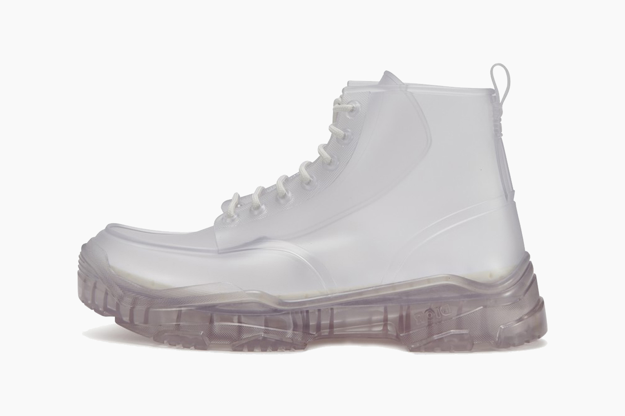 Dior Men's Transparent High-Top Rubber Boots SS20 | Hypebeast