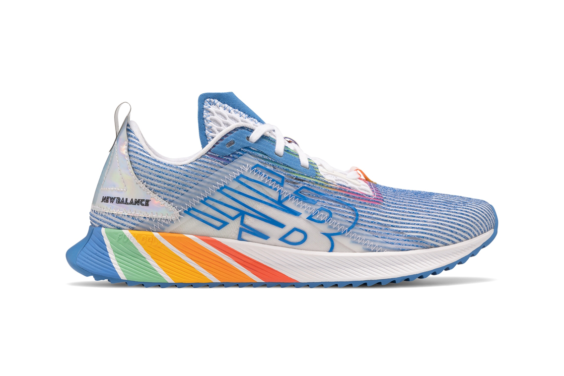 New Balance 2020 Pride Collection LGBTQ flag running gay parade colors rainbow Made in USA footwear 