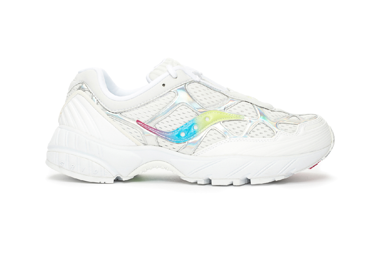 Saucony Grid Web Sneaker in Iridescent Colorway | HYPEBEAST