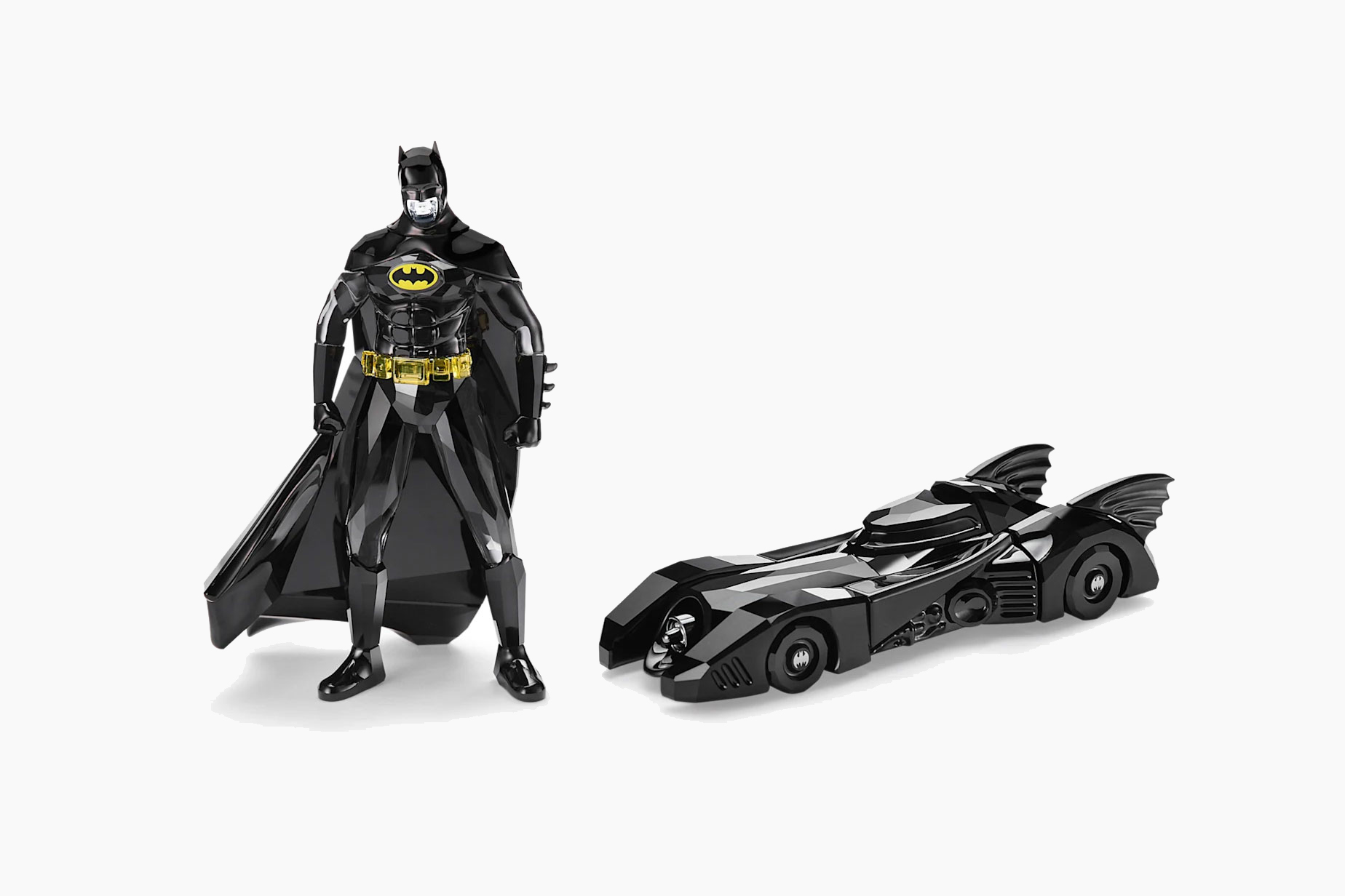 Swarovski Batman and batmobile Set