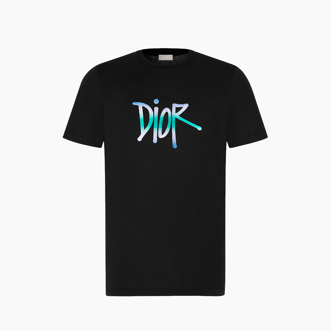 dior stussy tシャツ-