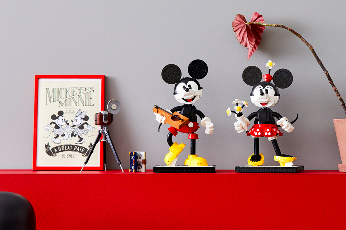 LEGO x Disney Mickey and Minnie Mouse Buildable Characters | HYPEBEAST