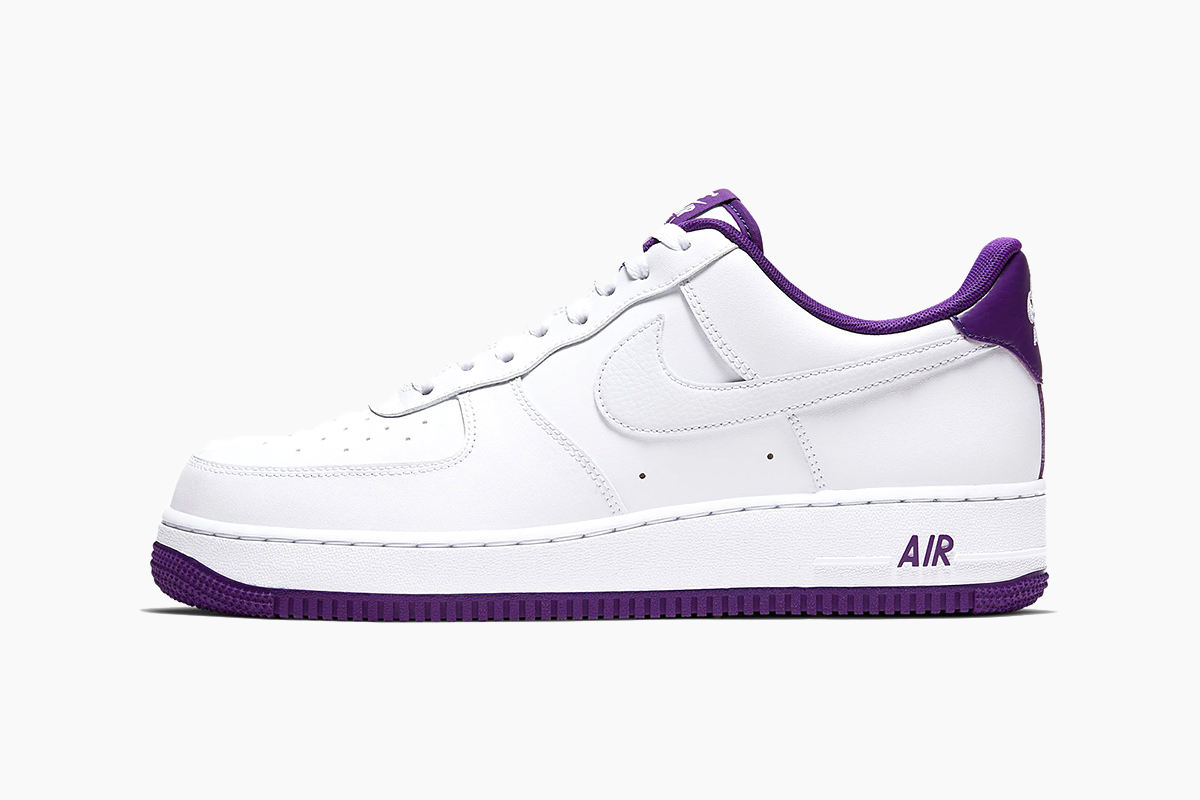 Nike Air Force 1 '07 "White/Voltage Purple" Release | Hypebeast