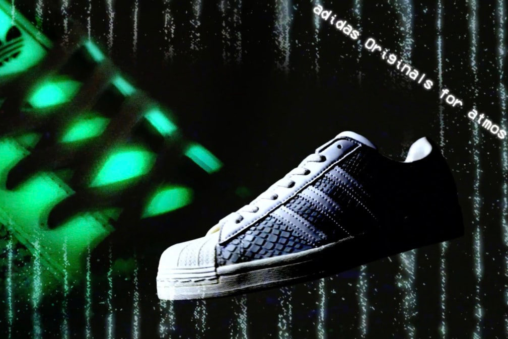 atmos adidas originals superstar g r snk reflective glow in the dark t shirt shorts official release date info photos price store list buying guide
