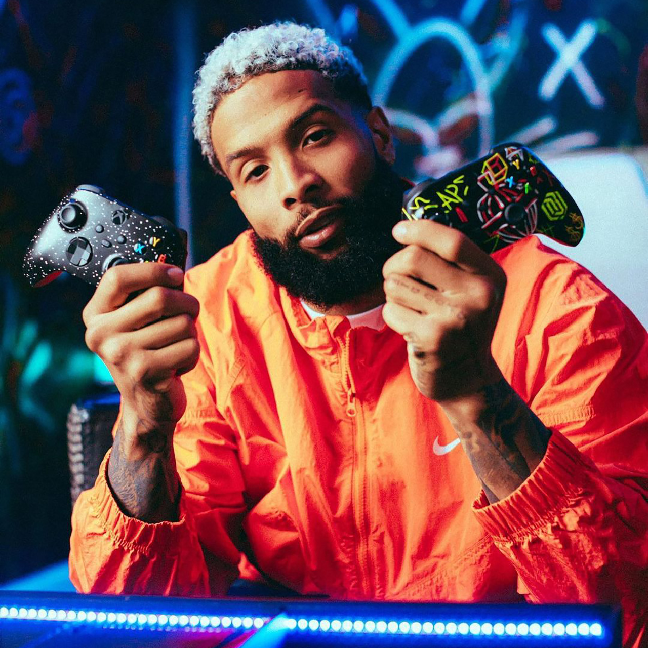 Odell Beckham Jr. Teams With Xbox for Custom Nike Air Force 1 Low and Controller "Dream Kit