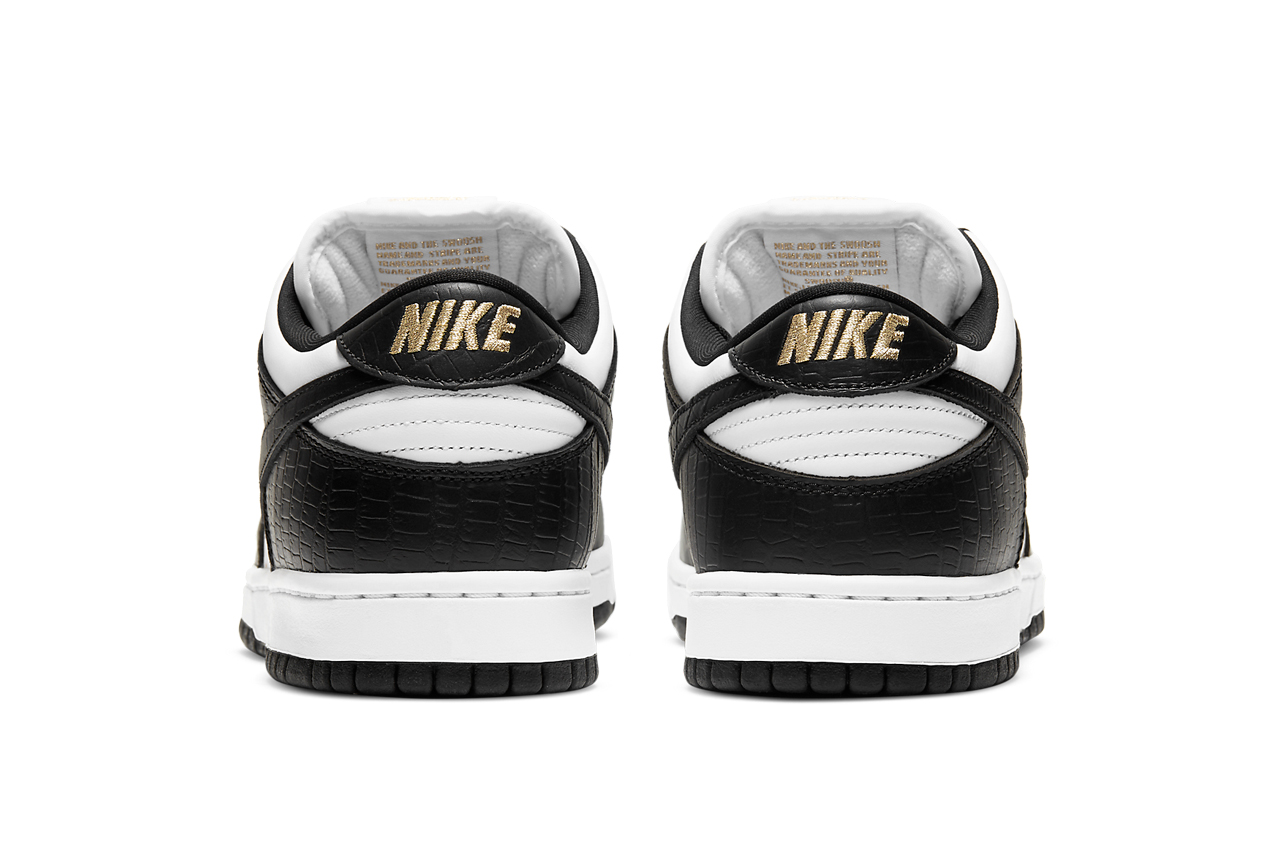 Supreme's Nike SB Dunk Low "Black" 
