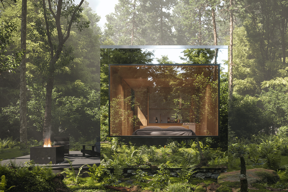 Arcana Mirrored Cabins Are Reimagining the Canadian Camping Experience Toronto Ontario Leckie Studio Architecture Great Outdoors Cabins North woodland forests 