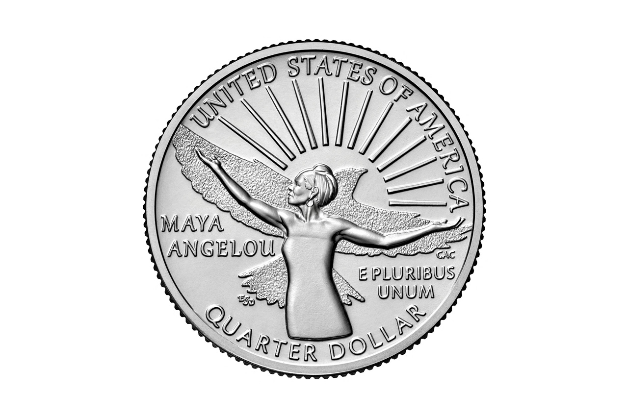 Maya Angelou is the First Black Woman on a U.S. Quarter