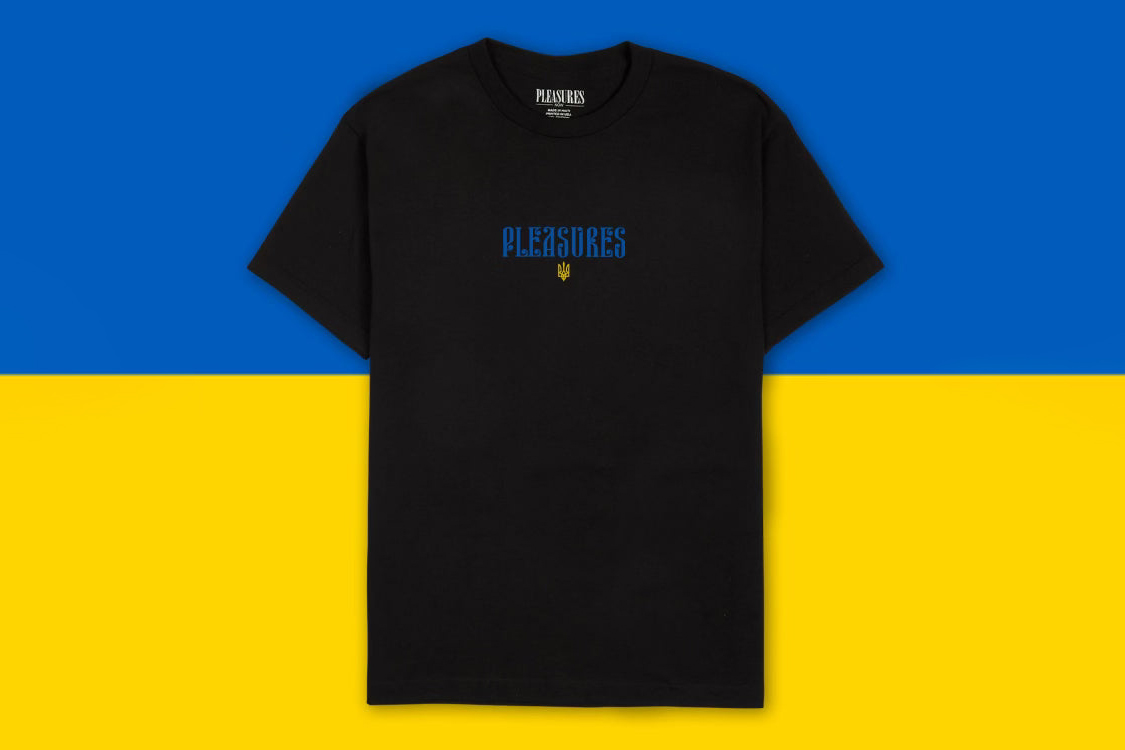 Ukraine Support Fundraising Charity Donations Russia Putin War Kyiv Fashion Brands T-Shirts Our Legacy WORK SHOP 032c Pleasures Cressida Jamieson XENIA TELUNTS DRESSX mfpen