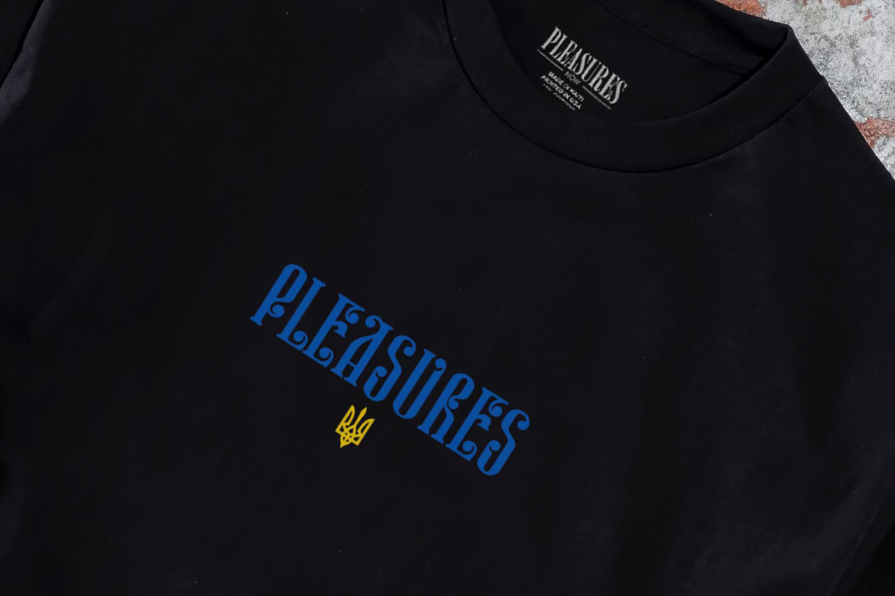 Ukraine Support Fundraising Charity Donations Russia Putin War Kyiv Fashion Brands T-Shirts Our Legacy WORK SHOP 032c Pleasures Cressida Jamieson XENIA TELUNTS DRESSX mfpen