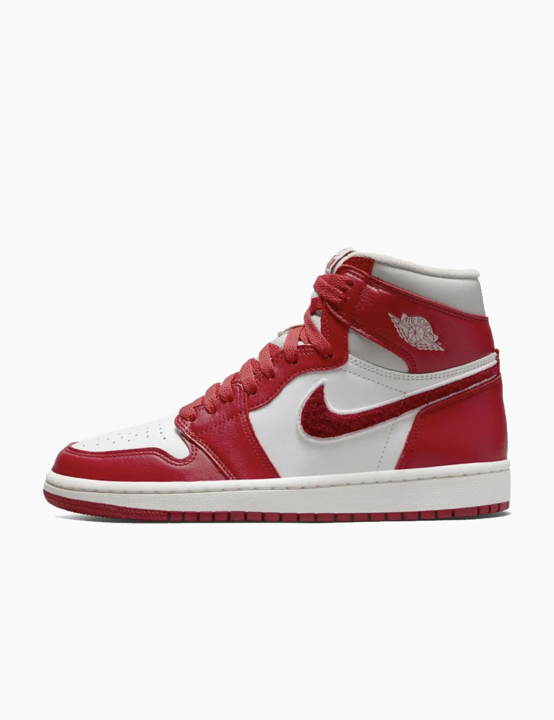 A Good Look At The Air Jordan 1 High Red Un-Supreme •