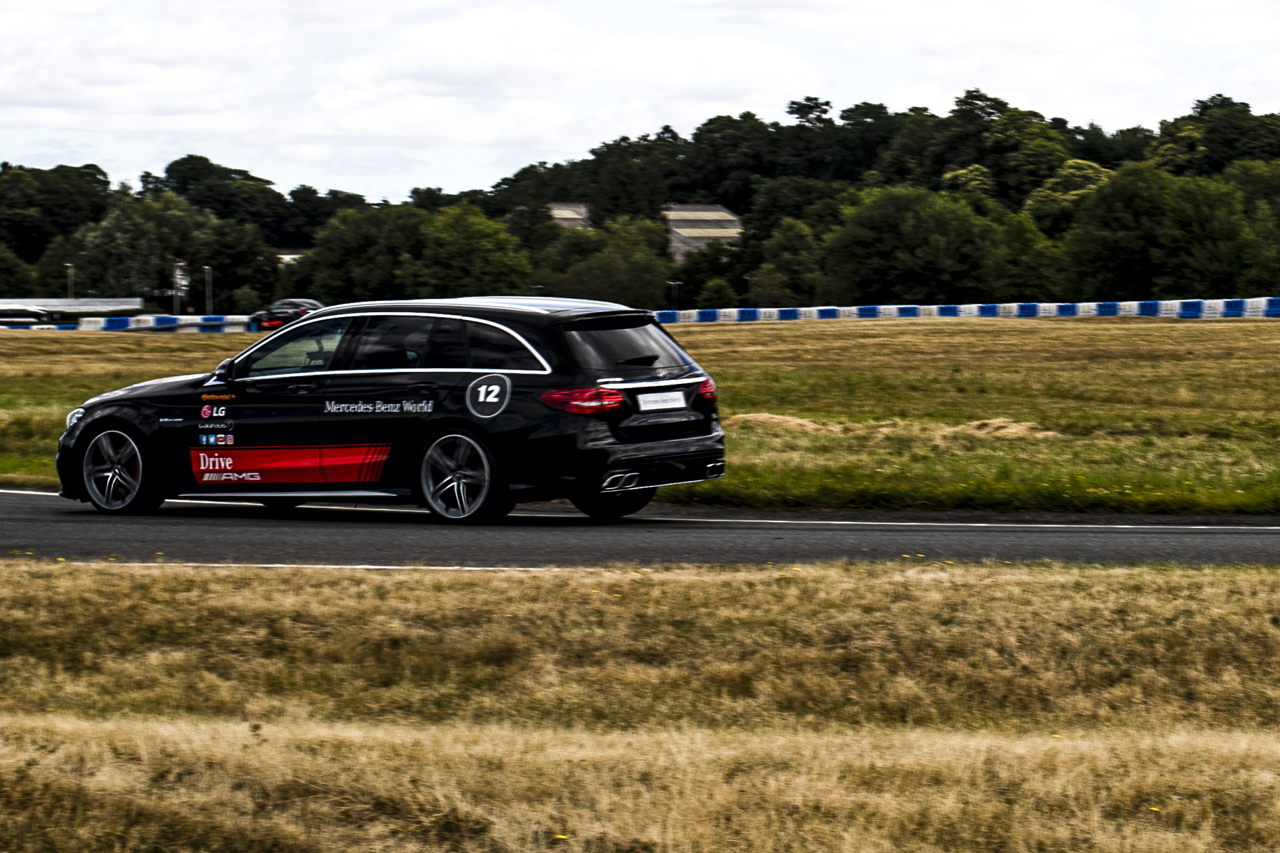 Mercedes-Benz World Driving Experience Review HYPEBEAST C63S Estate G-Class G400 G-Wagon Test Track Racing Drifting Drag Race